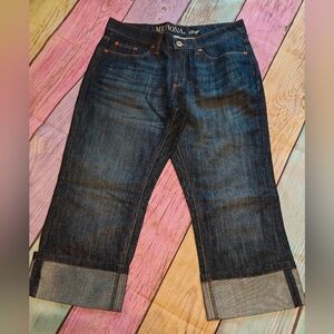 New Merona Size 12 Crop Denim #0307